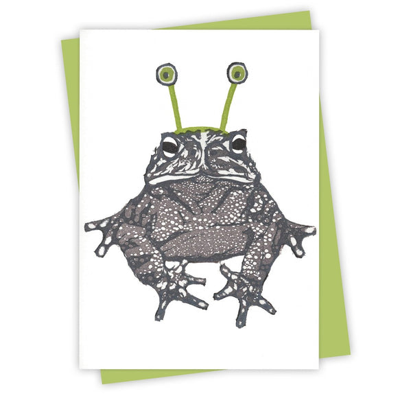 U.F. Toad Card by Burdock & Bramble
