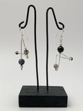 Art Deco Earrings - Black Goes With Everything by Brian Watson