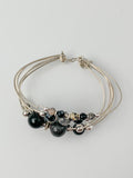 Art Deco Bracelet - Black Goes With Everything by Brian Watson