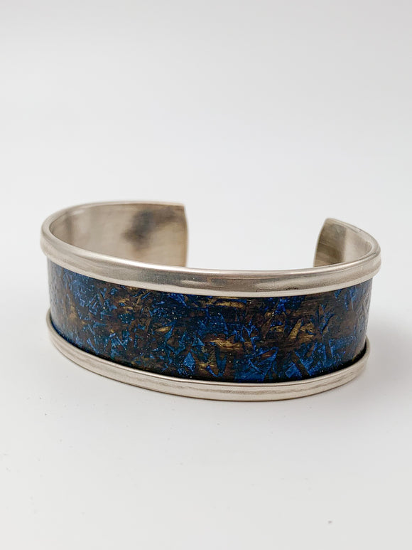 Silver-lined Bracelet by David M Bowman Studio