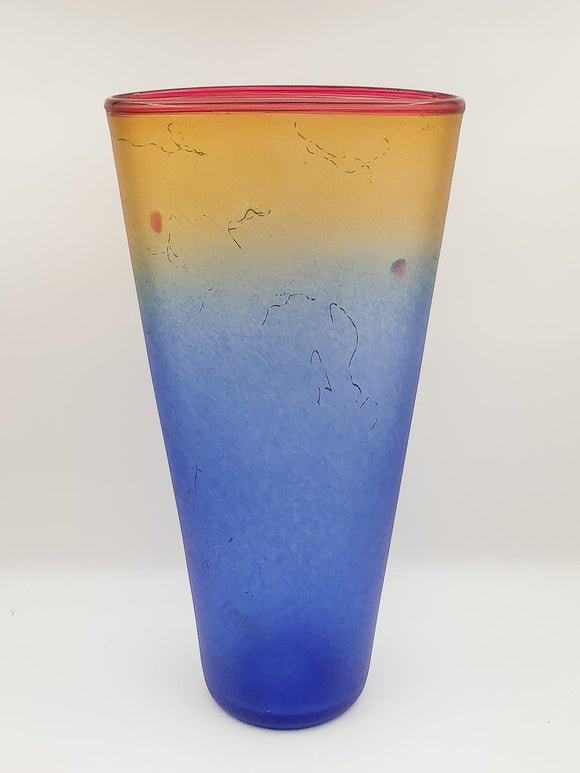 Oval Vase by Curt Brock
