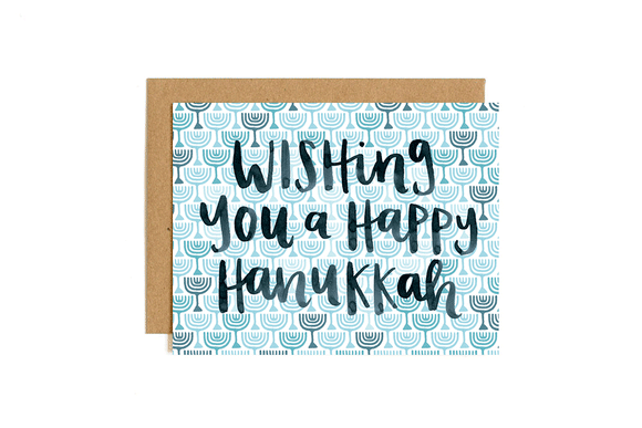 Hanukkah Wishes Card by 1canoe2