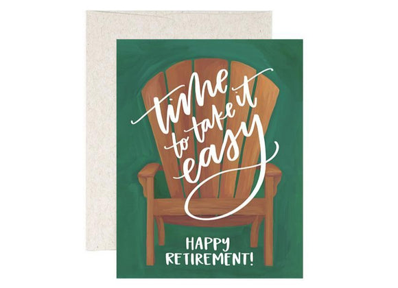 Chair Retirement Card by 1canoe2