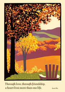 Autumn Hills Sympathy Card from Artists to Watch