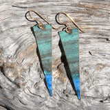 Single Drop Earrings by David M Bowman Studio