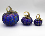 Cobalt Pumpkins and Gourds by Corey Silverman