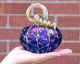Cobalt Pumpkins and Gourds by Corey Silverman