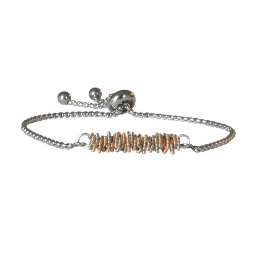 Aria Staccato Bracelet - Two-tone by High Strung Studio