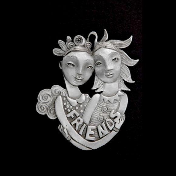 Best Buds Ornament by Leandra Drumm Designs