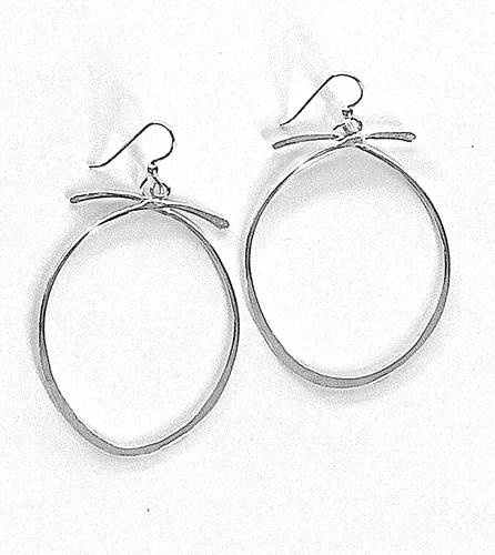 Ribbons II Earrings by Shirley Price