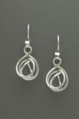 Small Sphere Earrings by Thomas Kuhner