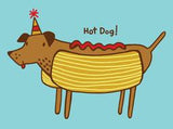 Birthday Hot Dog Greeting Card from Great Arrow Cards