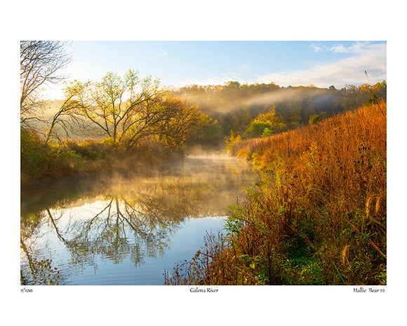 Galena River Photo Print by Hallie Bear