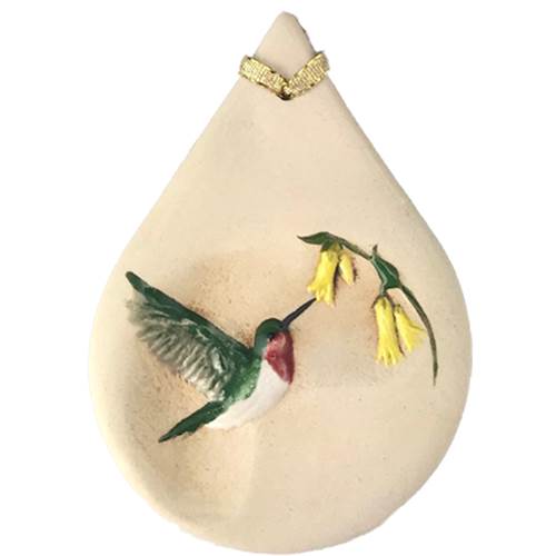 Hummingbird Ornament by Jen Stein