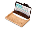 Walnut and Maple Pocket Business Card Holder by Heartwood Creations