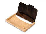 Walnut and Maple Pocket Business Card Holder by Heartwood Creations