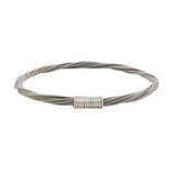 Classic Bangle Bracelet - Silver by High Strung Studio