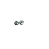 Eclectic Ethos Stud Earrings - Tiny Faceted by Ginger Meek Allen