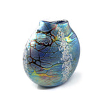 Magnolia Flat Vase by Vines Art Glass