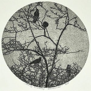 Blackbirds 5/25 by Nancy Lindsay