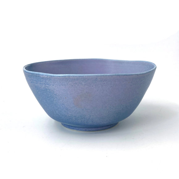 Violet Medium Squared Bowl by Kathy Balk