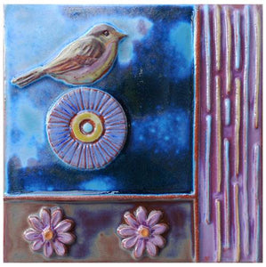 Lush Life Sitting Pretty Tile by Parran Collery