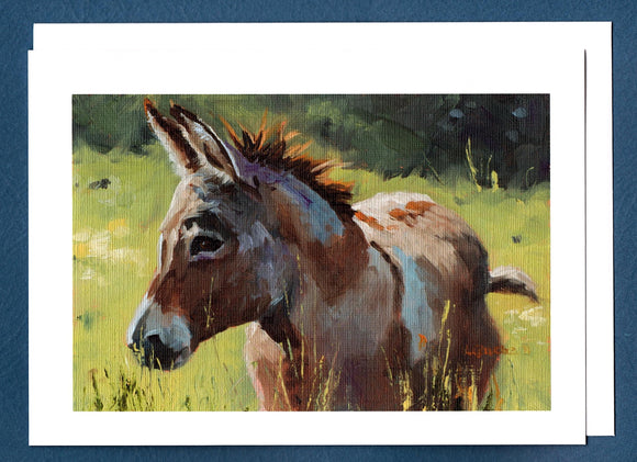 Dinky Donk Greeting Card by Liz Quebe