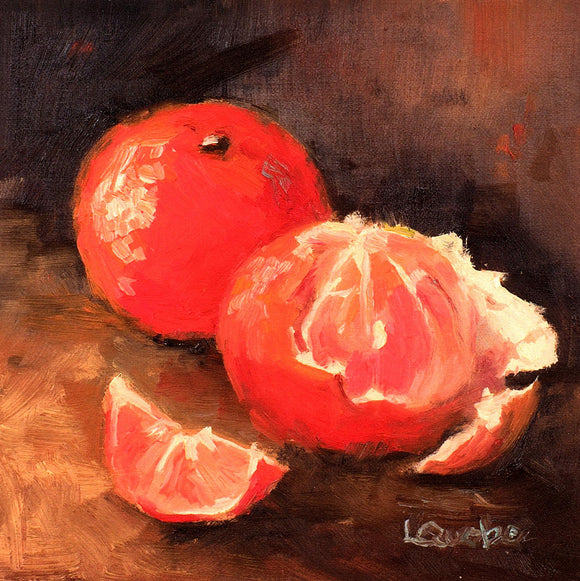 Oranges Reproduction by Liz Quebe