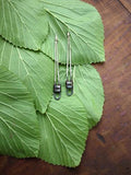 Long Loop Drop Earrings by Brianna Kenyon