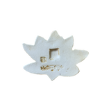 Lotus Cut Out Tile by Whistling Frog