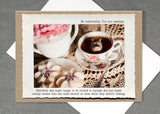Hippo Teacup Greeting Card by Jamie Redmond