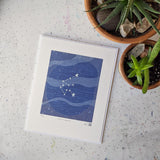 Stars of Aquarius Silkscreen Print by Allison and Jonathan Metzger