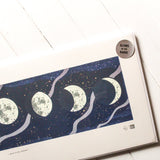 Mother Moon Silkscreen Print by Allison and Jonathan Metzger
