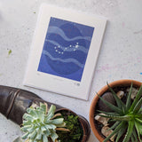 Stars of Scorpio Silkscreen Print by Allison and Jonathan Metzger