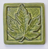 Maple Leaf 4" x 4" Tile by Whistling Frog