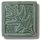 Oak Leaf 4" x 4" Tile by Whistling Frog