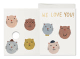 Lots of Cats Birthday Greeting Card from Red Cap Cards