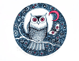 Night Owl Reproduction by Liza Paizis