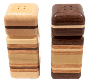 Salt and Pepper Shaker Set by Dickinson Woodworking