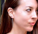 Unwound Earrings with Ball Ends by High Strung Studio