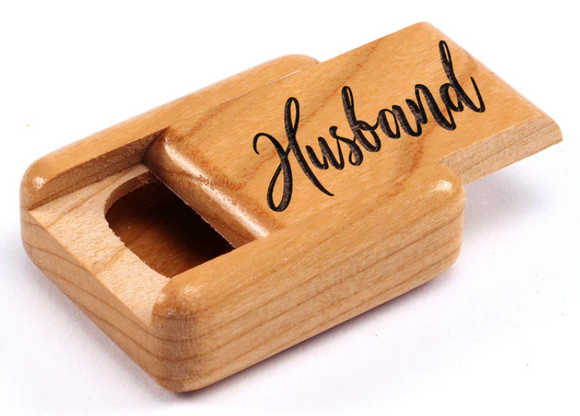 Husband 2” Flat Narrow Secret Box