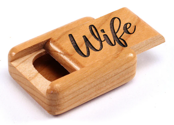 Wife 2” Flat Narrow Secret Box
