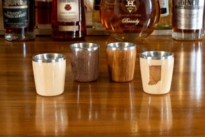 Shot Glass by Dickinson Woodworking