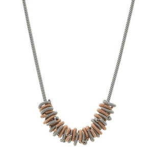 Staccato Necklace - Two-tone by High Strung Studios