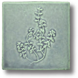 Thyme 4" x 4" Tile by Whistling Frog