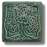 Tree 4" x 4" Tile by Whistling Frog