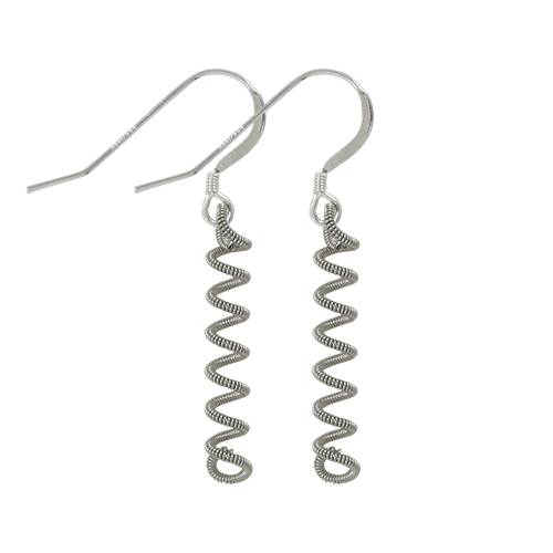 Unwound Earrings by High Strung Studios