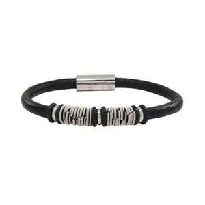 Wound Up Staccato Bracelet - Black by High Strung Studio