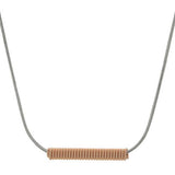 Wound Up Necklace - Bronze by High Strung Studios