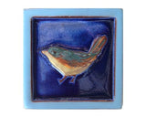 Small Wren Tile by Parran Collery